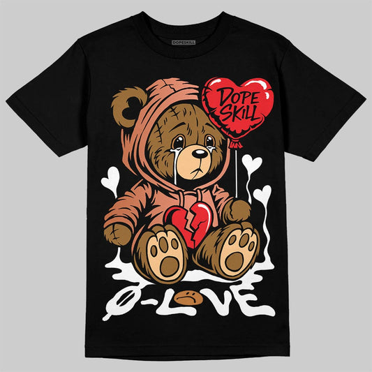 Jordan 14 Golf "US Open" DopeSkill T-Shirt Broken Bear Graphic Streetwear - Black