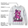 Hyper Violet 4s DopeSkill Sweatshirt MOMM Bear Graphic