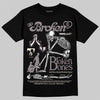 A Ma Maniére x Air Jordan 6 Retro “Smoky Mauve”⁠ DopeSkill T-Shirt Broken Bones Graphic Streetwear - Black