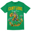 Green Sneakers DopeSkill Green T-shirt Cant Lose Graphic Streetwear 