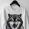 Wolf Grey 5s DopeSkill Sweatshirt Wolf Grey Graphic