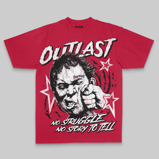 Outlast DopeSkill Premium T-shirt Streetwear - Red