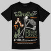 Jordan 4 Retro OG SP Undefeated (2025) DopeSkill T-Shirt Broken Bones Graphic Streetwear - Black