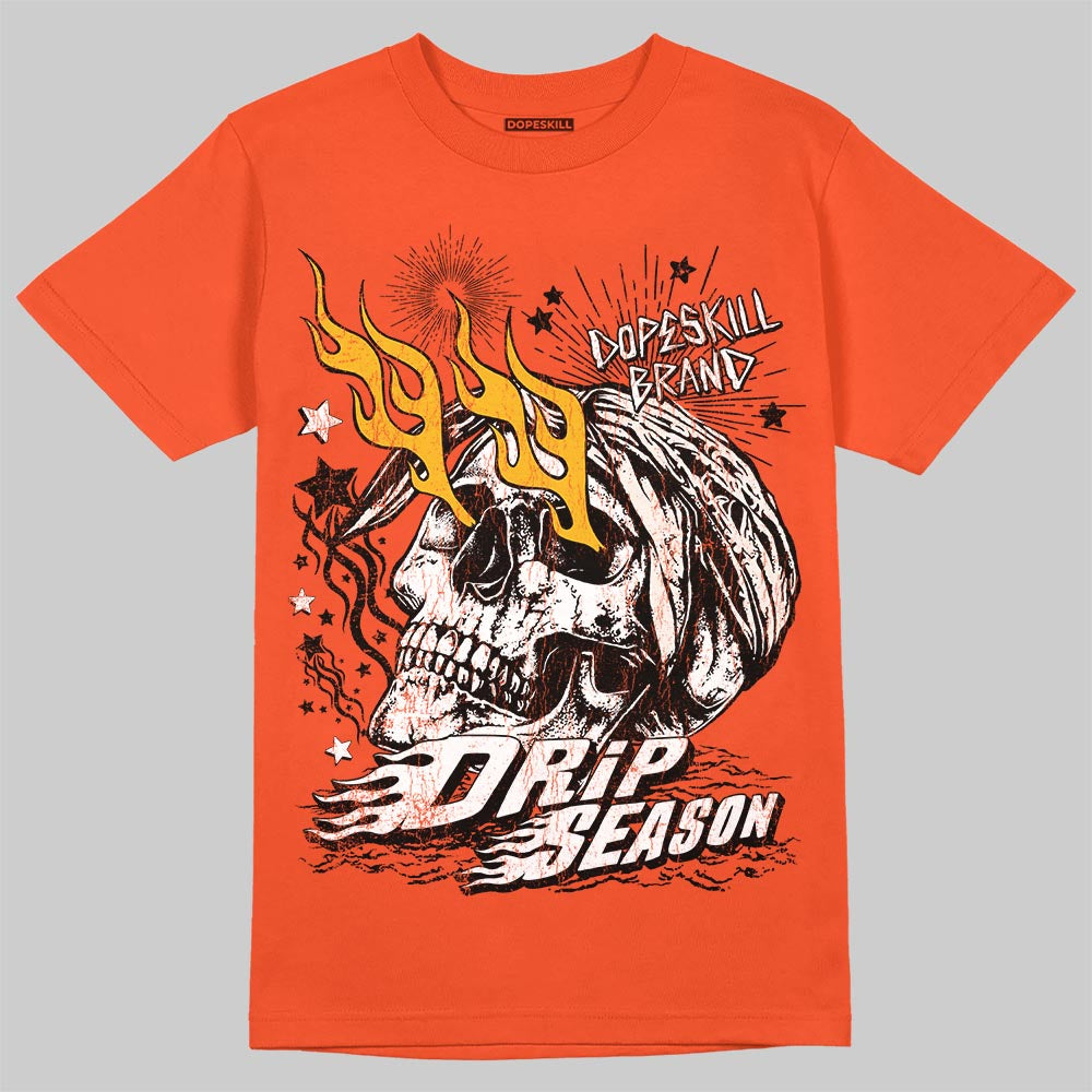 Jordan 1 Retro High OG Shattered Backboard (2025) DopeSkill T-Shirt Drip Season Graphic Streetwear - Orange