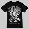Grey Sneakers DopeSkill T-Shirt Self Made Graphic Streetwear - Black
