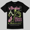 Chase B x Travis Scott x Jordan Jumpman Jack DopeSkill T-Shirt Broken Bones Graphic Streetwear - black