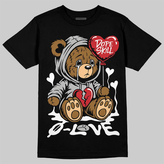 Jordan 10 OG “Steel” DopeSkill T-Shirt Broken Bear Graphic Streetwear - Black