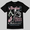 Jordan 4 Retro Valentine's Day (2026) (GS) DopeSkill T-Shirt Broken Bones Graphic Streetwear - black
