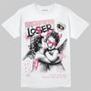 Jordan 4 "Iced Carmine" DopeSkill T-Shirt Certified Lover Graphic Streetwear - White 
