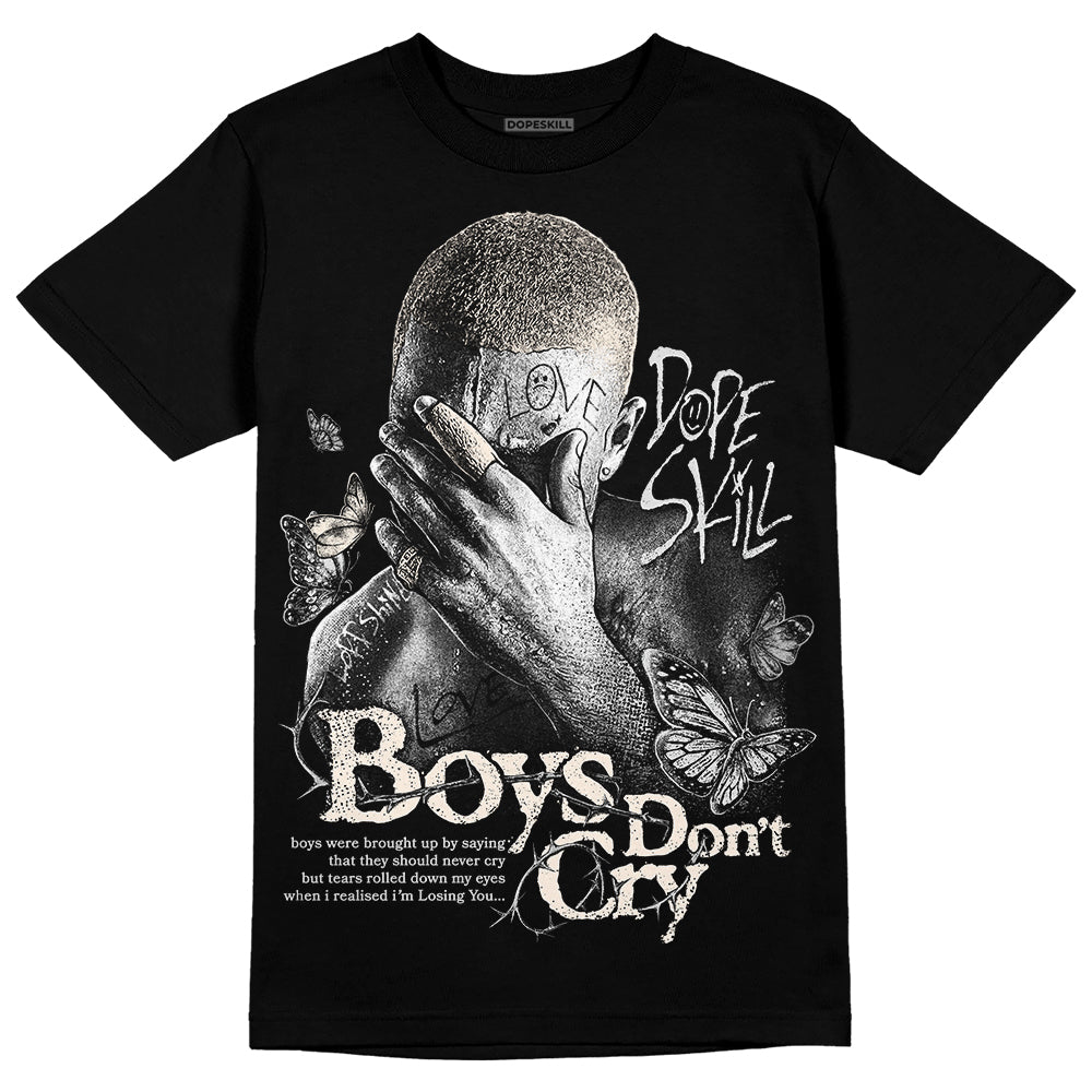 Dunk Low Cool Grey DopeSkill T-Shirt Boys Don't Cry Graphic Streetwear - Black