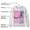 Hyper Violet 4s DopeSkill Sweatshirt Real Ones Move In Silence Graphic