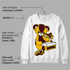 Yellow Bordeaux DopeSkill Sweatshirt Sneakerhead BEAR Graphic