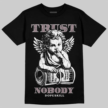 Jordan 4 Retro Valentine's Day (2026) (GS) DopeSkill T-Shirt Trust Nobody Graphic Streetwear - Black