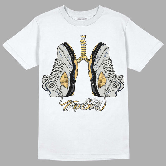 A Ma Maniere x Jordan 5 Dawn “Photon Dust” DopeSkill T-Shirt Breathe Graphic Streetwear - WHite 