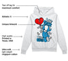 Military Blue 4s DopeSkill Hoodie Sweatshirt Love Sick Graphic