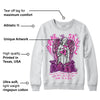 Hyper Violet 4s DopeSkill Sweatshirt Angels Graphic