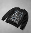 Wolf Grey 5s DopeSkill Sweatshirt No Fear Graphic