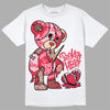 Dunk Low PRM Bacon DopeSkill T-Shirt Broken Heart Graphic Streetwear - White 