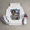 “True Blue” 3s DopeSkill Hoodie Sweatshirt Overstack Graphic