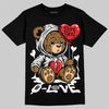Jordan 3 Retro Pure Money DopeSkill T-Shirt Broken Bear Graphic Streetwear - Black