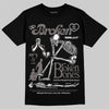 Jordan 4 Retro Cave Stone DopeSkill T-Shirt Broken Bones Graphic Streetwear - Black