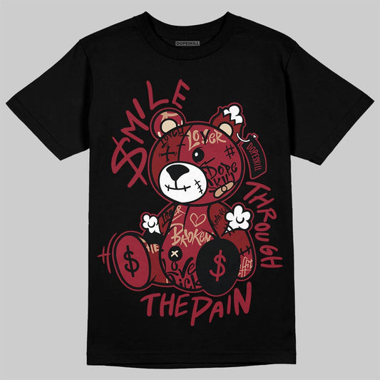 Kobe Bryant x Dunk Low “Lower Merion Aces” DopeSkill T-Shirt Smile Through The Pain Graphic Streetwear - Black