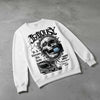 Wolf Grey 5s DopeSkill Sweatshirt Jealousy Graphic