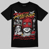 Jordan 11 “Bred Velvet” DopeSkill T-Shirt Pretty Girl Swag Graphic Streetwear - Black