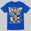 Air Griffey Max 1 Varsity Royal and Volt DopeSkill T-Shirt Distorted Realms Graphic Streetwear - Royal 