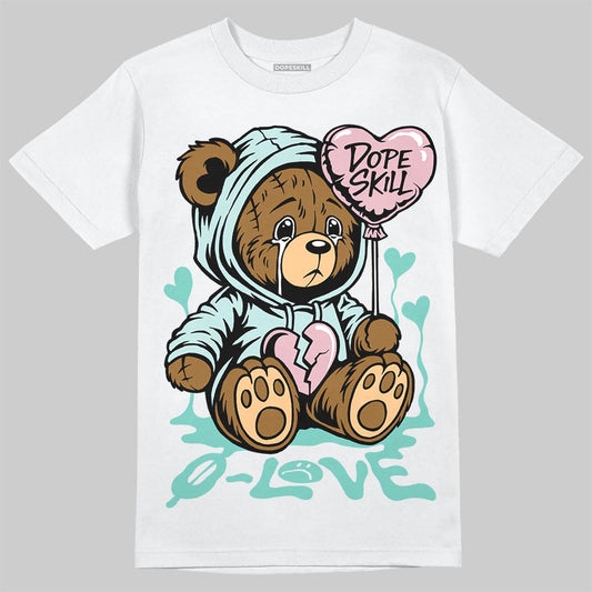 Jordan 11 Low "Igloo" DopeSkill T-Shirt Broken Bear Graphic Streetwear - White