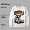 Yellow Bordeaux DopeSkill Sweatshirt Sick Bear Graphic