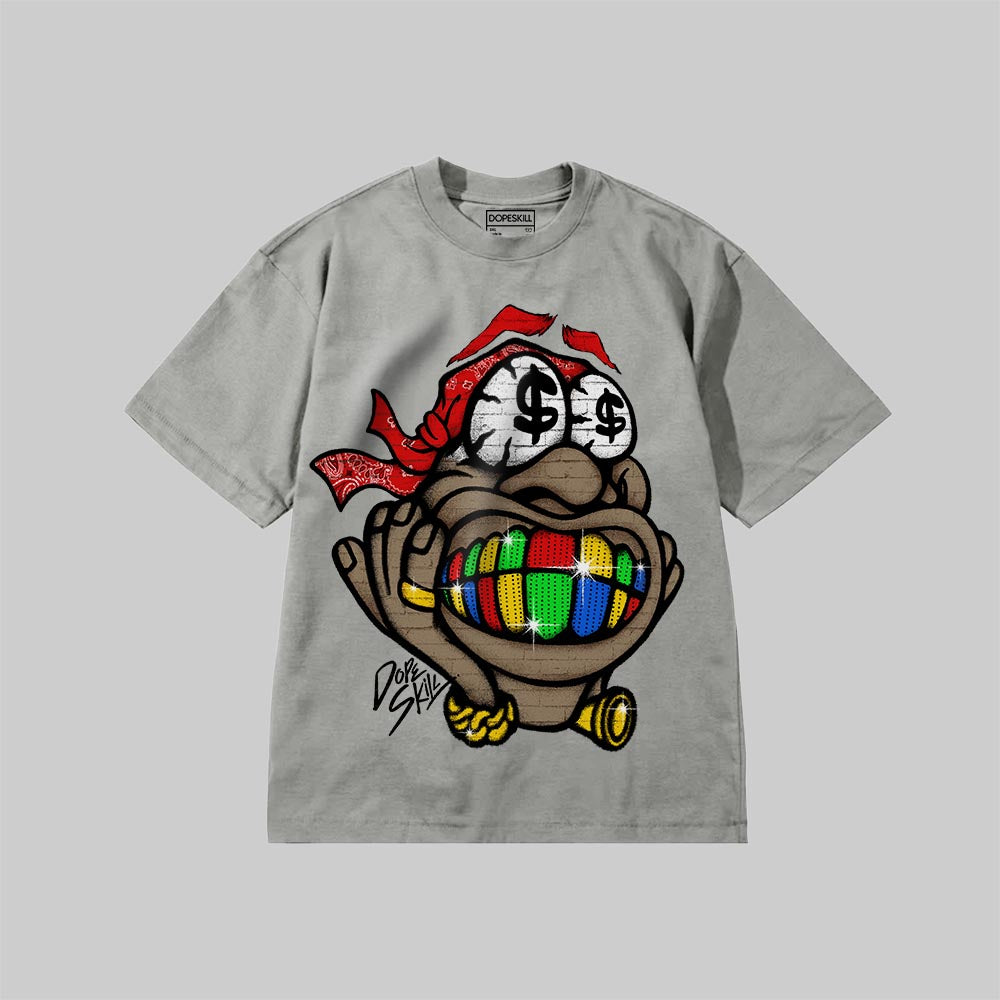 RAINBOW RICH DopeSkill Premium T-shirt Streetwear - Grey