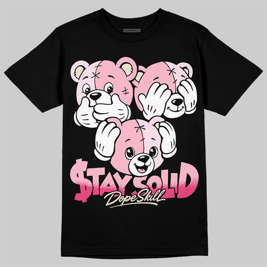 Jordan 4 Iced Carmine DopeSkill T-Shirt Stay Solid Graphic Streetwear - Black