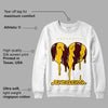 Yellow Bordeaux DopeSkill Sweatshirt Juneteenth Heart Graphic