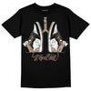 Jordan 1 High OG “Latte” DopeSkill T-Shirt Breathe Graphic Streetwear - Black
