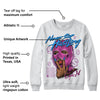 Hyper Violet 4s DopeSkill Sweatshirt Never Stop Hustling Graphic