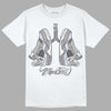 Jordan 4 Retro Frozen Moments DopeSkill T-Shirt Breathe Graphic Streetwear - White 