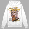 Jordan 3 GS “Red Stardust” DopeSkill Hoodie Sweatshirt Never Stop Hustling Graphic Streetwear - White 