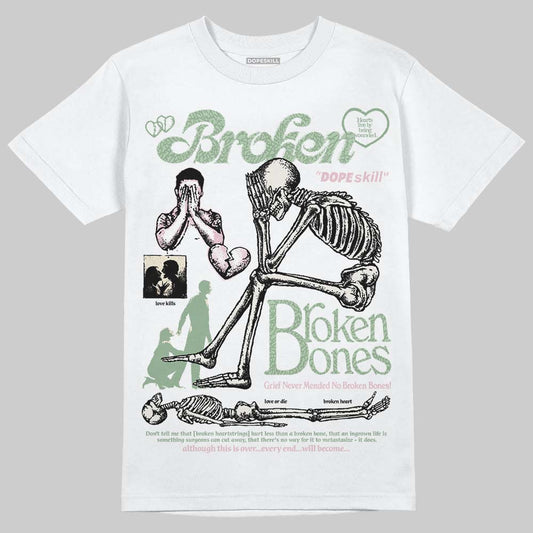 Jordan 3 OG “Spring is in the Air” DopeSkill T-Shirt Broken Bones Graphic Streetwear - White