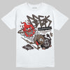 SoleFly x Air Jordan 12 Retro SP 'Cafecito/Baroque Brown' DopeSkill T-Shirt Break Through Graphic Streetwear - White