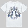 Jordan 3 "True Blue" DopeSkill T-Shirt Breathe Graphic Streetwear - WHite