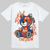 Jordan 3 Knicks DopeSkill T-Shirt Smile Through The Pain Graphic Streetwear - White 