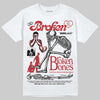 Jordan 5 Retro Fire Red Black Tongue (2025) DopeSkill T-Shirt Broken Bones Graphic Streetwear - White 
