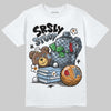 Jordan 40 “Blue Suede” DopeSkill T-Shirt SRSLY Study Graphic Streetwear - White
