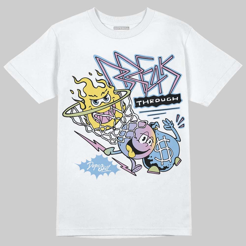 Jordan 5 “Year of the Snake” DopeSkill T-Shirt Break Through Graphic Streetwear - White