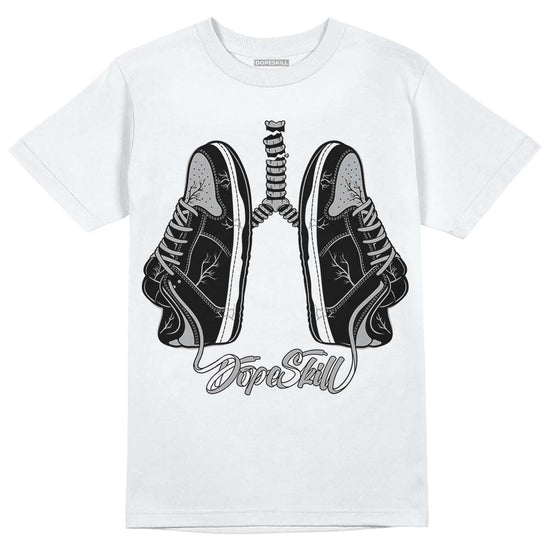 Jordan 1 Low OG “Shadow” DopeSkill T-Shirt Breathe Graphic Streetwear - White