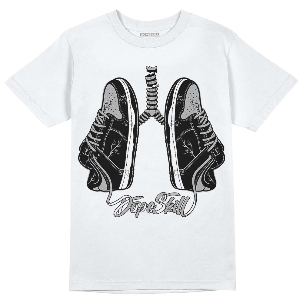 Jordan 1 Low OG “Shadow” DopeSkill T-Shirt Breathe Graphic Streetwear - White