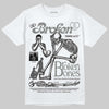 Jordan 10 Retro Shadow (2025) DopeSkill T-Shirt Broken Bones Graphic Streetwear - White