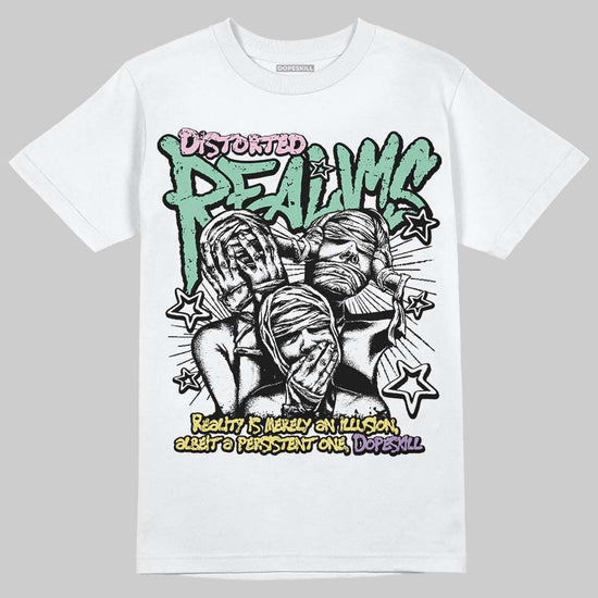 Dunk Low 'Easter' 2026 DopeSkill T-Shirt Distorted Realms Graphic Streetwear - White