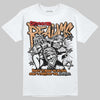 Jordan 3 “Orange Citrus” DopeSkill T-Shirt Distorted Realms Graphic Streetwear - White